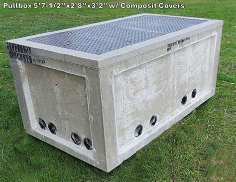 electrical box for concrete block|underground electrical pull boxes.